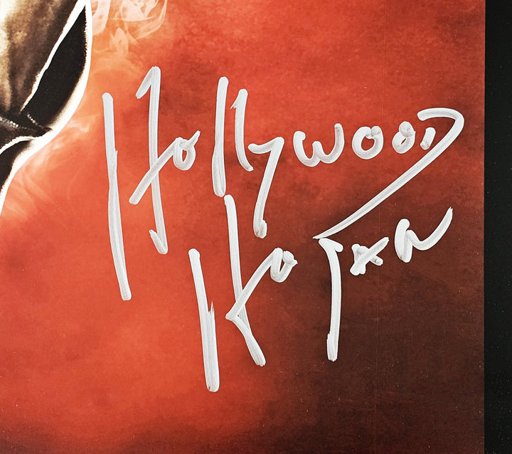 Hulk Hogan Autographed Signed 16x20 Photo WWE "Hollywood" Beckett BAS QR