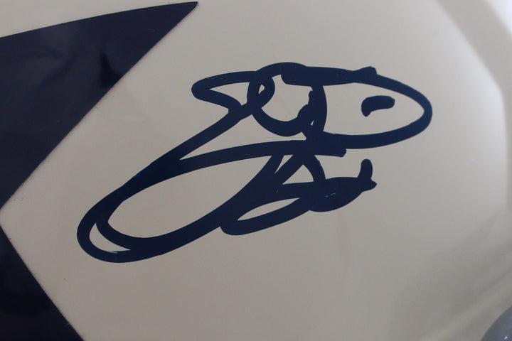 Emmitt Smith Autographed Dallas Cowboys Authentic Retro Helmet Beckett 57526