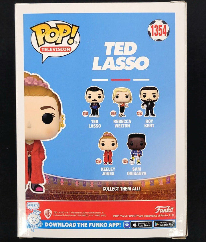 Juno Temple signed Keeley Jones Ted Lasso Funko Pop! autograph ~ BAS Beckett