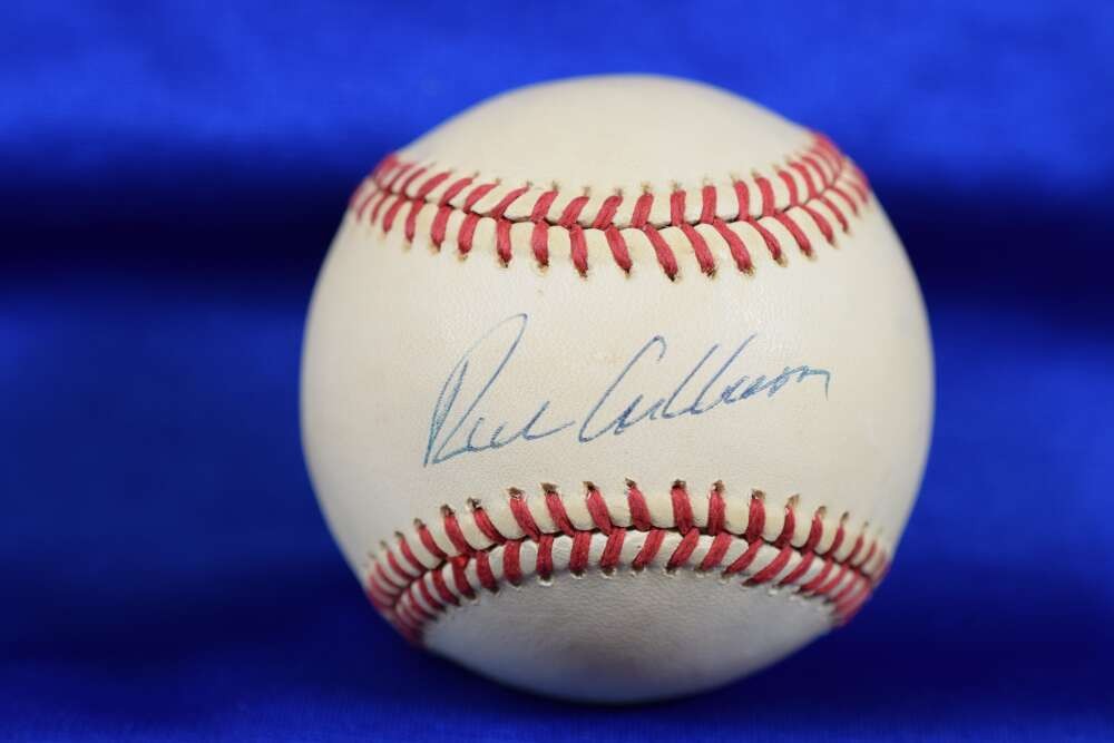 Richie Ashburn PSA DNA Autograph National League ONL Signed Baseball
