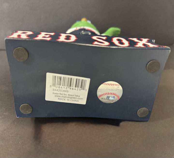Boston Red Sox Mascot Statue 12" MLB Baseball Figurine David Ortiz NIB