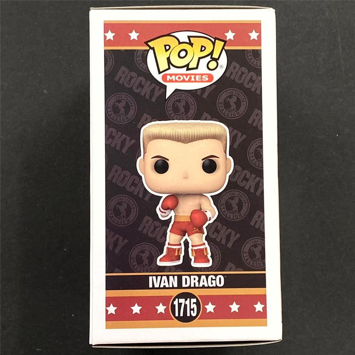 Dolph Lundgren signed Ivan Drago Rocky Funko Pop Figure 1715 (B) autograph ~ JSA