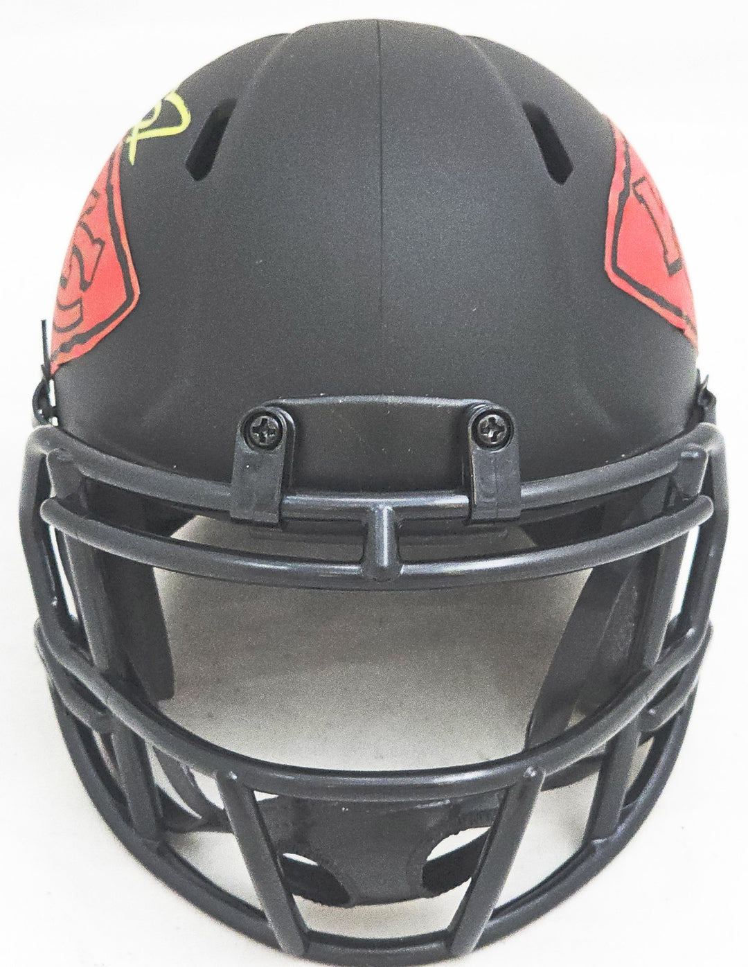 Skyy Moore Signed Kansas City Chiefs Eclipse Black Speed Mini Helmet Beckett Wit