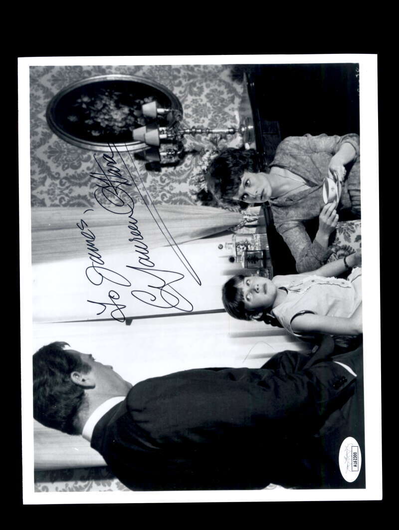 Maureen O`Hara JSA Coa Signed 8x10 Photo Autograph