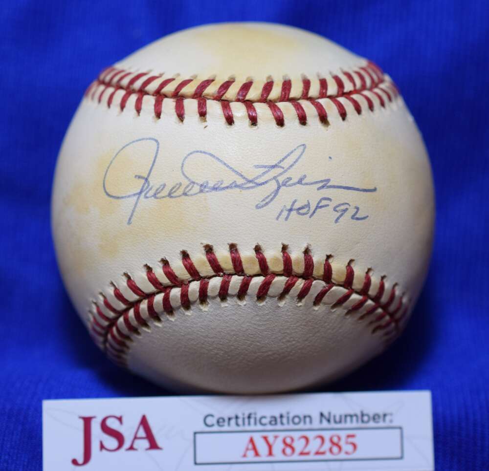 Rollie Fingers JSA COA Autograph American League Signed Baseball HOF 92