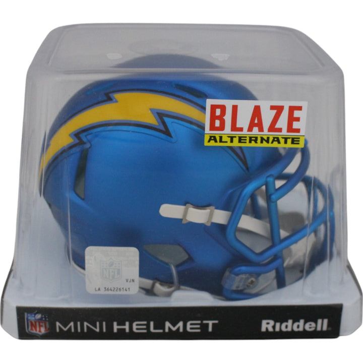 Los Angeles Chargers Blaze NFL Riddell New Mini Helmet 39593