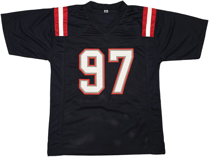 New England Patriots Milton Williams Signed Blue Jersey Beckett Witness
