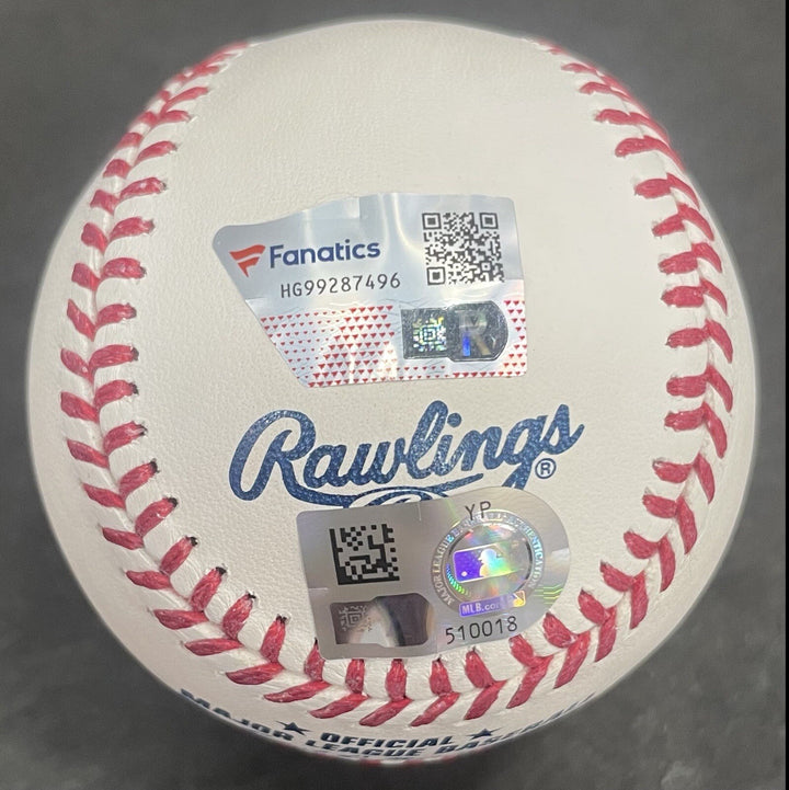 Jordan Walker Signed Official MLB Baseball Cardinals Rookie Auto Fanatics MLB
