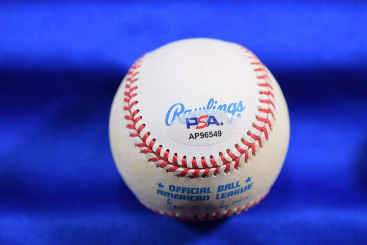Ralph Major Houk PSA DNA Autograph American League Signed Baseball 1961 Champs