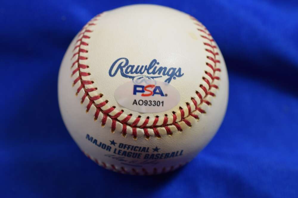 Hank Bauer PSA DNA Autograph Major League Signed Baseball WS Champs