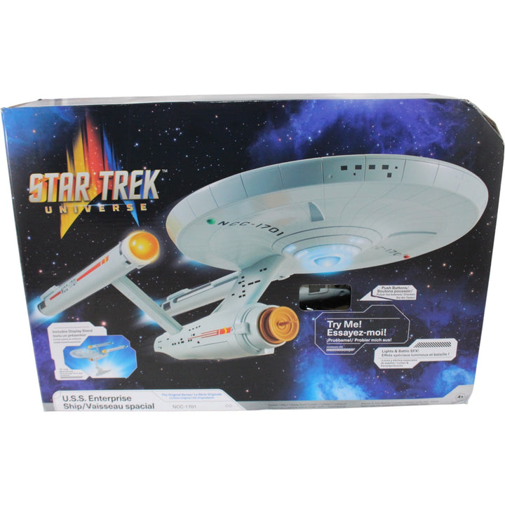William Shatner Autographed Star Trek 21" USS Enterprise Ship Beckett 54591