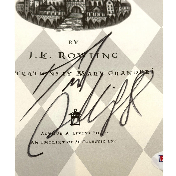 Daniel Radcliffe Signed Harry Potter Sorcerer’s Stone 1st Edition 1998 PSA COA