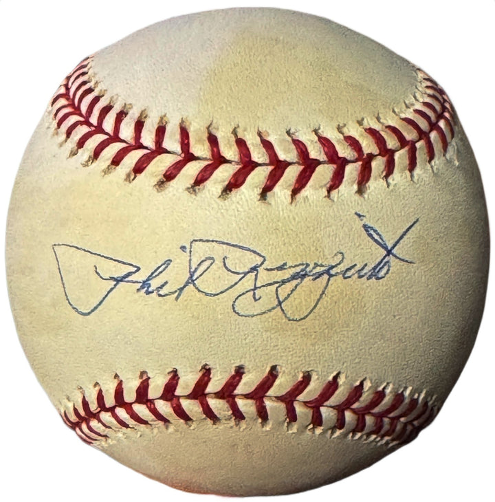 Phil Rizzuto signed Rawlings Official American League Baseball tone- Steiner