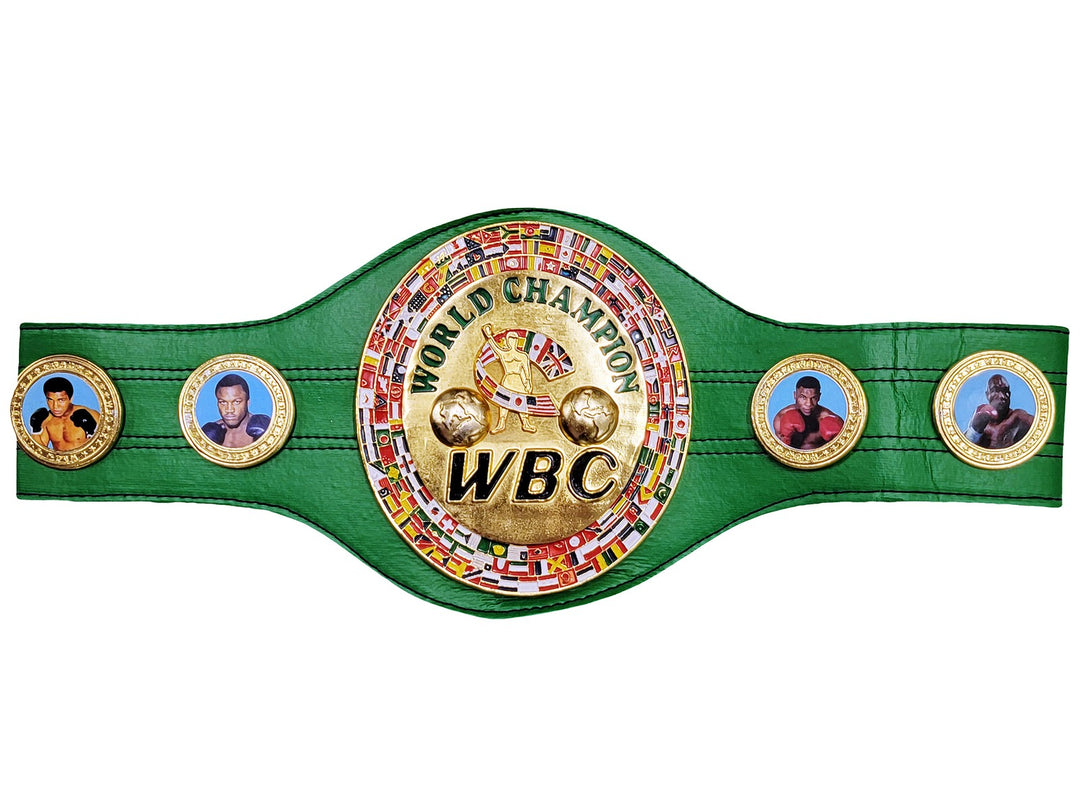 Mike Tyson Autographed Signed Green WBC World Championship Belt Beckett Wit