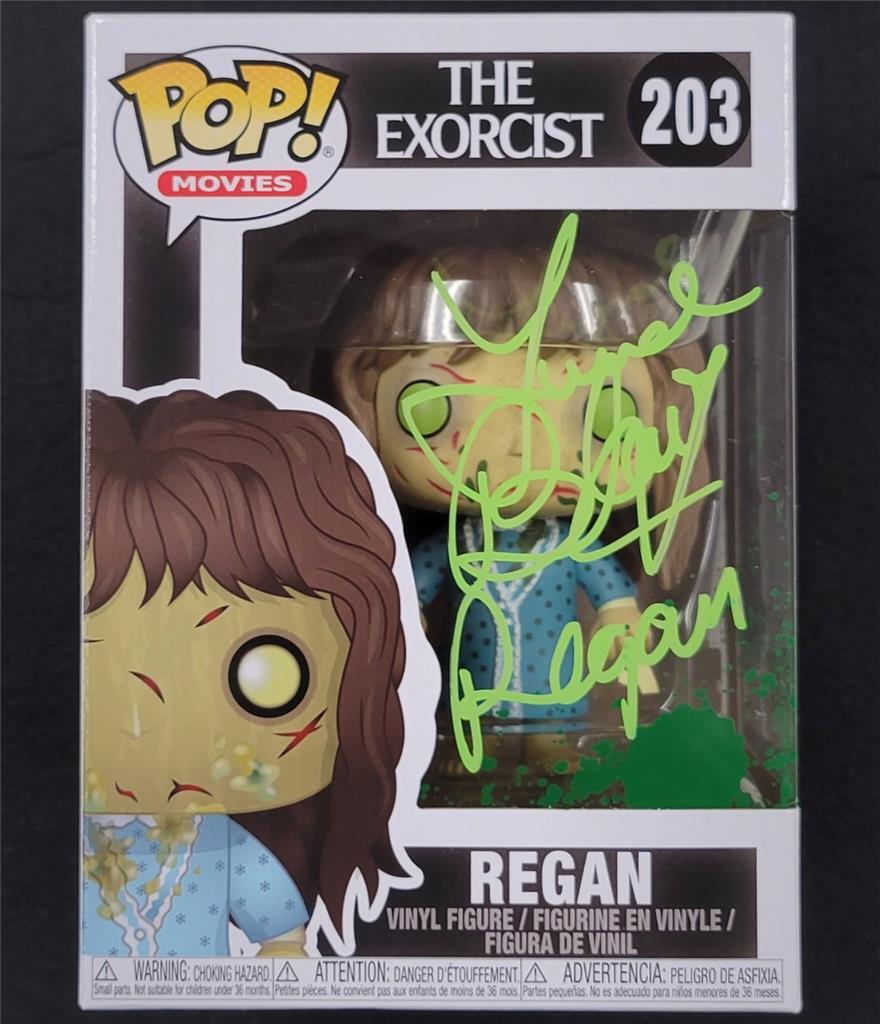 Linda Blair signed "Regan" The Exorcist Funko Pop! Figure autograph Beckett BAS