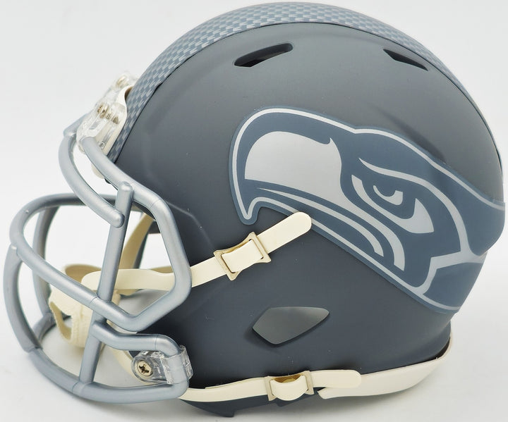 Byron Murphy II Signed Seattle Seahawks Slate Gray Speed Mini Helmet MCS Holo