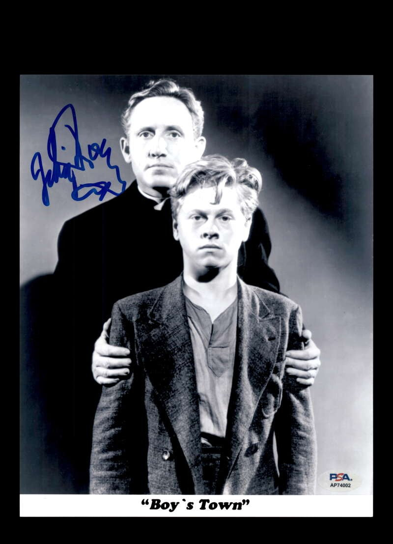 Mickey Rooney PSA DNA Coa Signed 8x10 Photo Boys Town Autograph Boy's Town