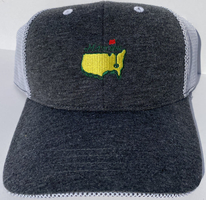 2025 MASTERS HEATHERED GRAY PERFORMANCE MESH BACK HAT AUGUSTA NATIONAL GOLF NEW