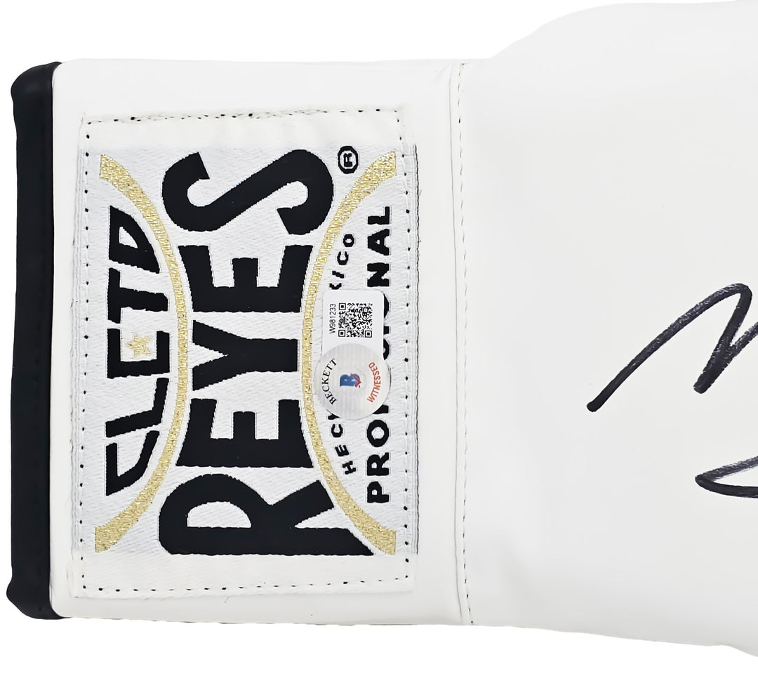 Michael B. Jordan Signed White Reyes Boxing Glove Right Handed RH Beckett Wit