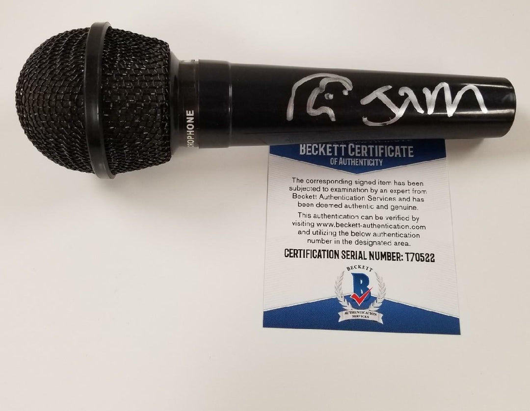 Slim Jxmmi signed Rae Sremmurd Microphone Autograph Mic auto ~ Beckett BAS COA