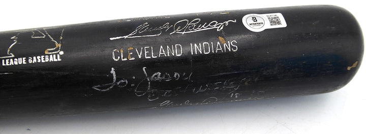 Sandy Alomar Jr. Auto L Slugger P72 Bat Cleveland Indians "To Jason" Beckett