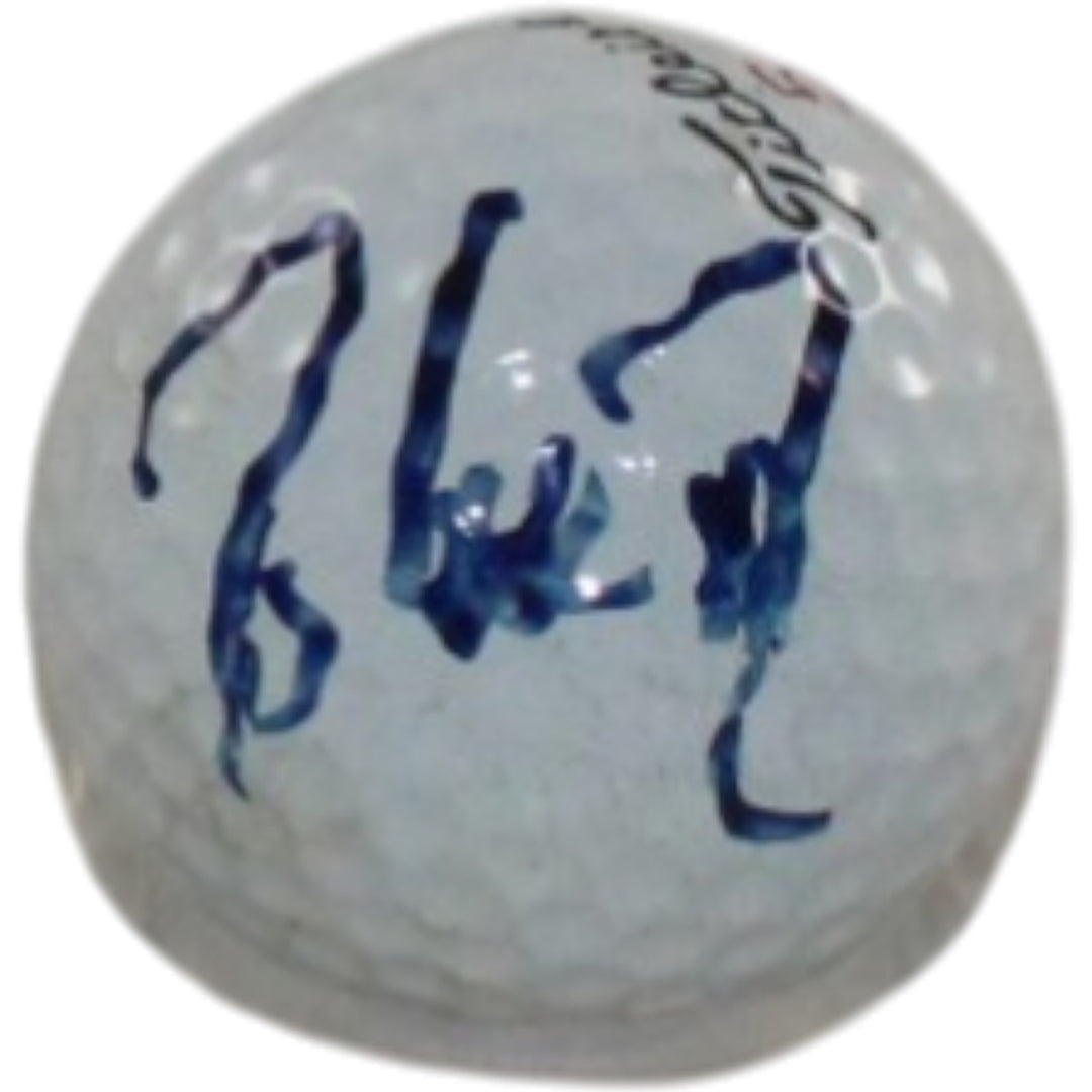 Davis Love III Autographed/Signed PGA Tour Titleist Golf Ball Beckett 55413