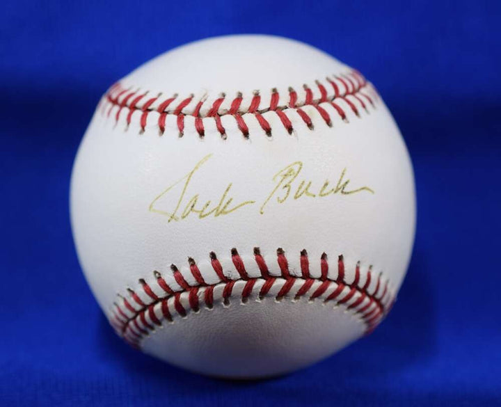 Jack Buck JSA LOA Autograph National League ONL Signed Baseball