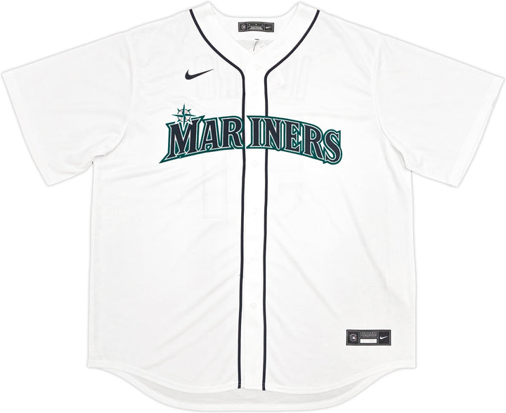 Mariners Ichiro Suzuki Auto White Nike Jersey Size XL "HOF 25" IS Holo & Beckett