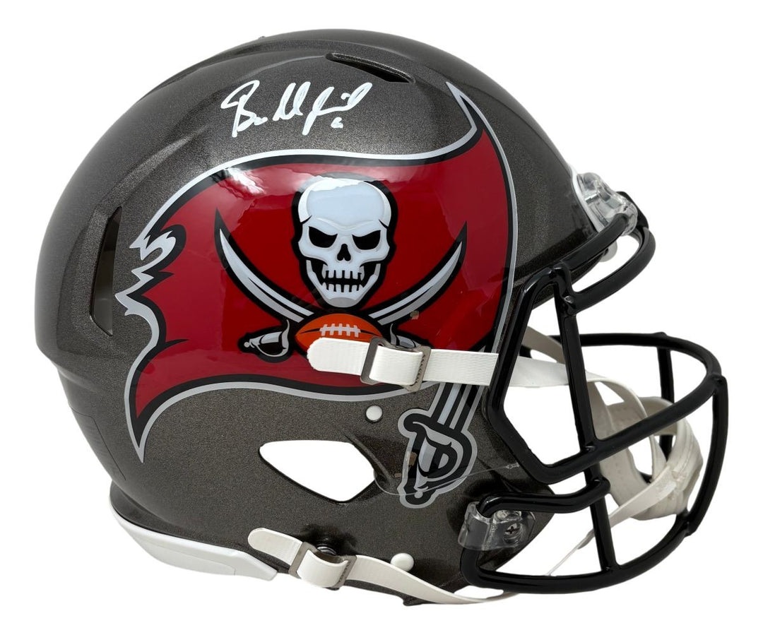 Baker Mayfield Signed Tampa Bay Buccaneers Full Size Authentic Helmet BAS