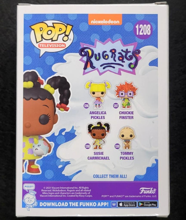 Larissa Marantz signed Sketch Rugrats Susie Carmichael Funko Pop ~ BAS Witness