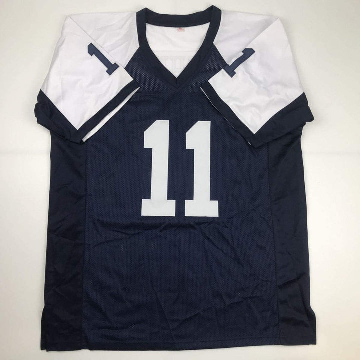 Autographed/Signed Danny White Dallas Thanksgiving Day Jersey JSA COA
