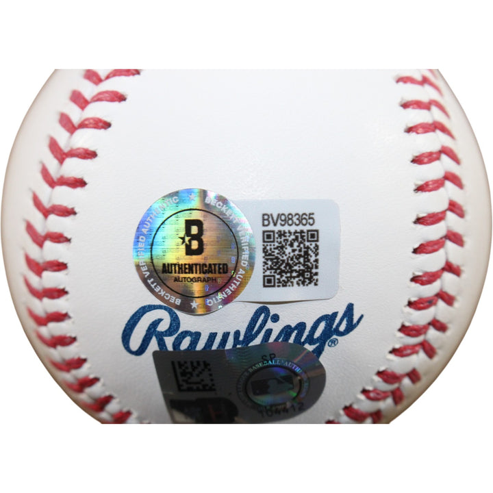 Corbin Carroll Signed Arizona Diamondbacks OML Baseball 23 NL ROY Beckett 56295
