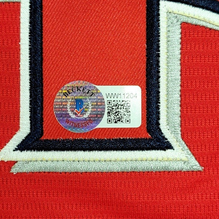 Torii Hunter signed Los Angeles Angels Jersey autograph ~ Beckett BAS Witness