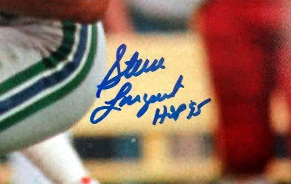 Steve Largent Signed 16x20 Photo Seattle Seahawks "HOF 95" PSA/DNA ITP