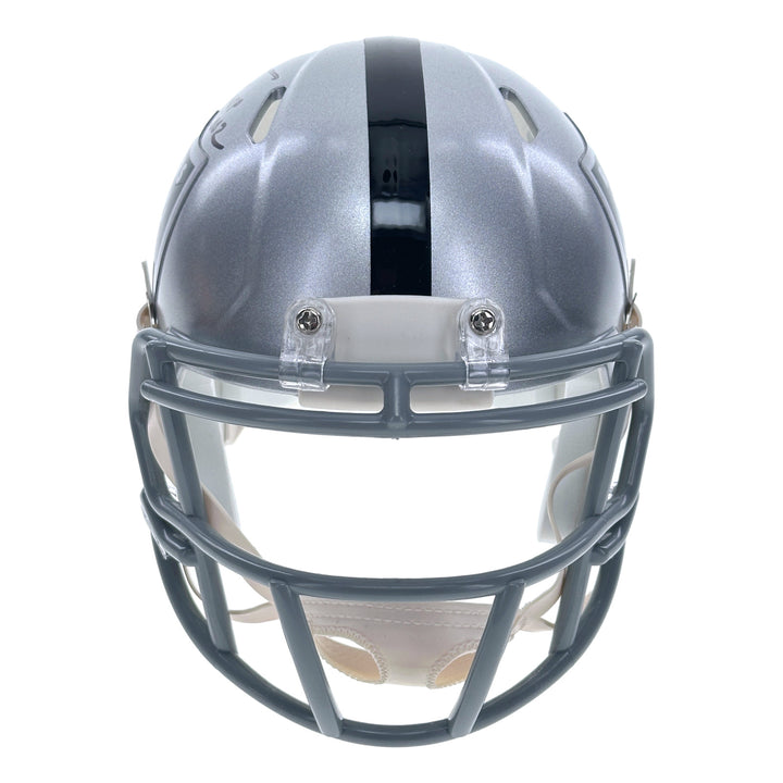 Rich Gannon Signed Las Vegas Raiders Speed Mini Helmet Beckett IGM Autograph