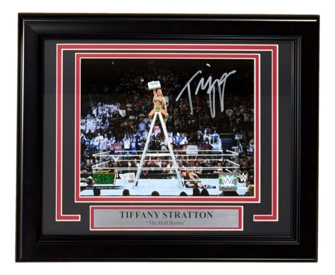Tiffany Stratton Signed Framed 8x10 WWE Money In The Bank Photo Fanatics
