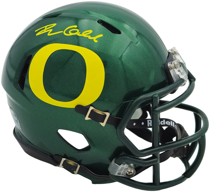 Dillon Gabriel Signed Oregon Ducks Green Speed Mini Helmet Beckett Wit