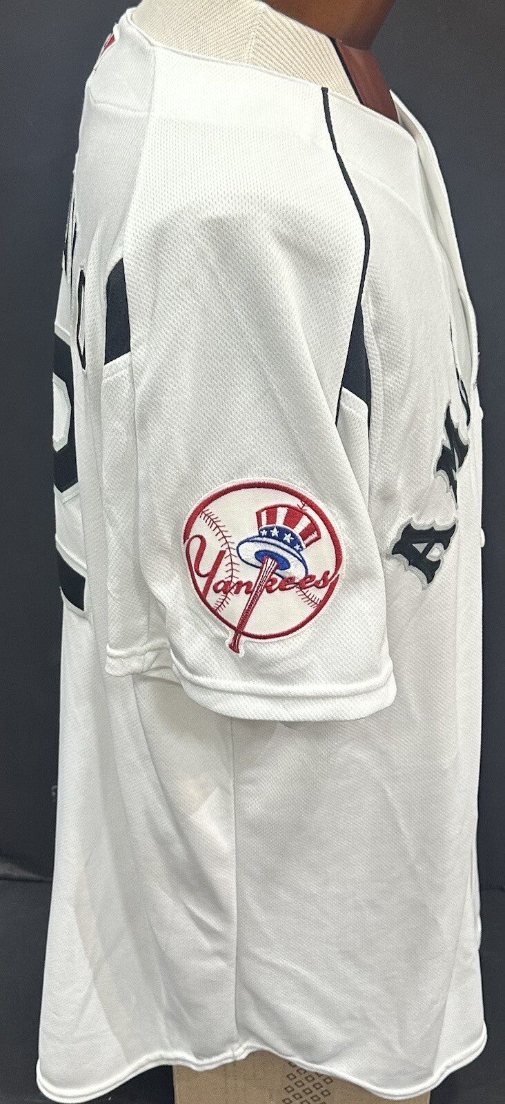 Alfonso Soriano 2003 AL All Star Game Majestic Authentic Jersey Yankees Men’s L