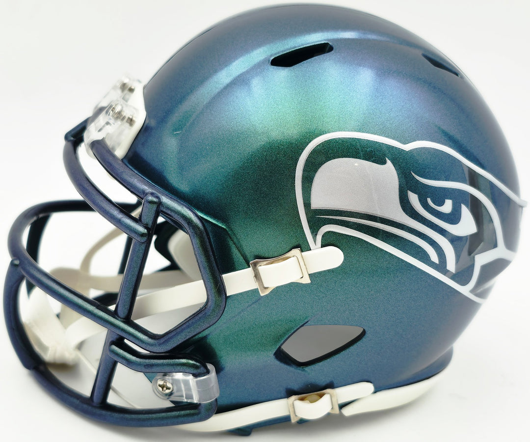 Michael Dickson Signed Seahawks Rivalries Speed Mini Helmet MCS COA