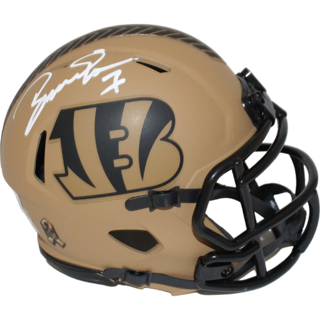 Boomer Esiason Signed Cincinnati Bengals '23 Salute Mini Helmet Beckett 43220