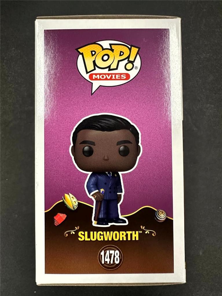 Paterson Joseph signed Slugworth Wonka Funko Pop! autograph (A) ~ Beckett BAS