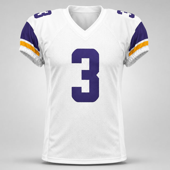 Minnesota Vikings Jordan Addison Signed White Jersey Beckett BAS QR