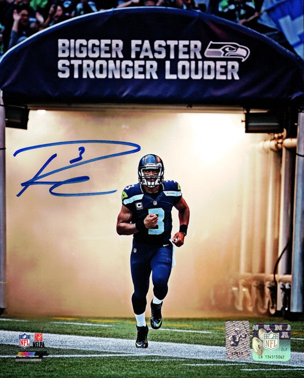 Russell Wilson Autographed Signed 8x10 Photo Seattle Seahawks RW Holo