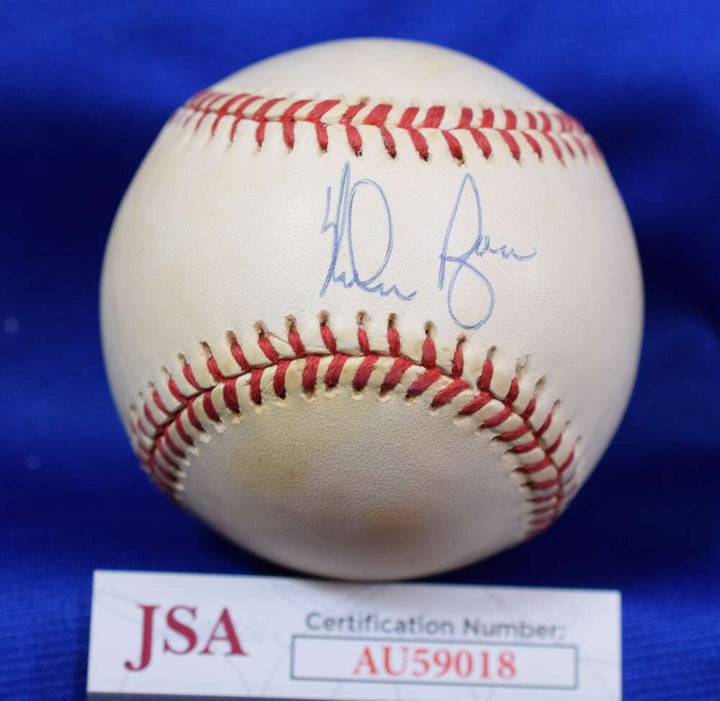 Nolan Ryan JSA COA Autograph American League Signed Baseball