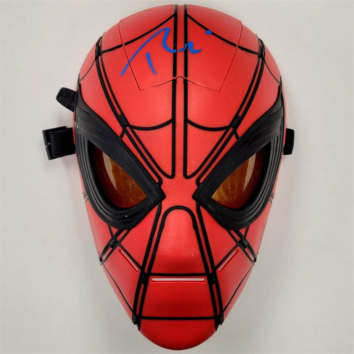 Tobey Maguire signed Spider-Man Glow FX Mask autograph ~ Beckett BAS
