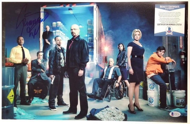 GIANCARLO ESPOSITO Signed 11x17 Photo Breaking Bad Gustavo ~ Beckett BAS COA