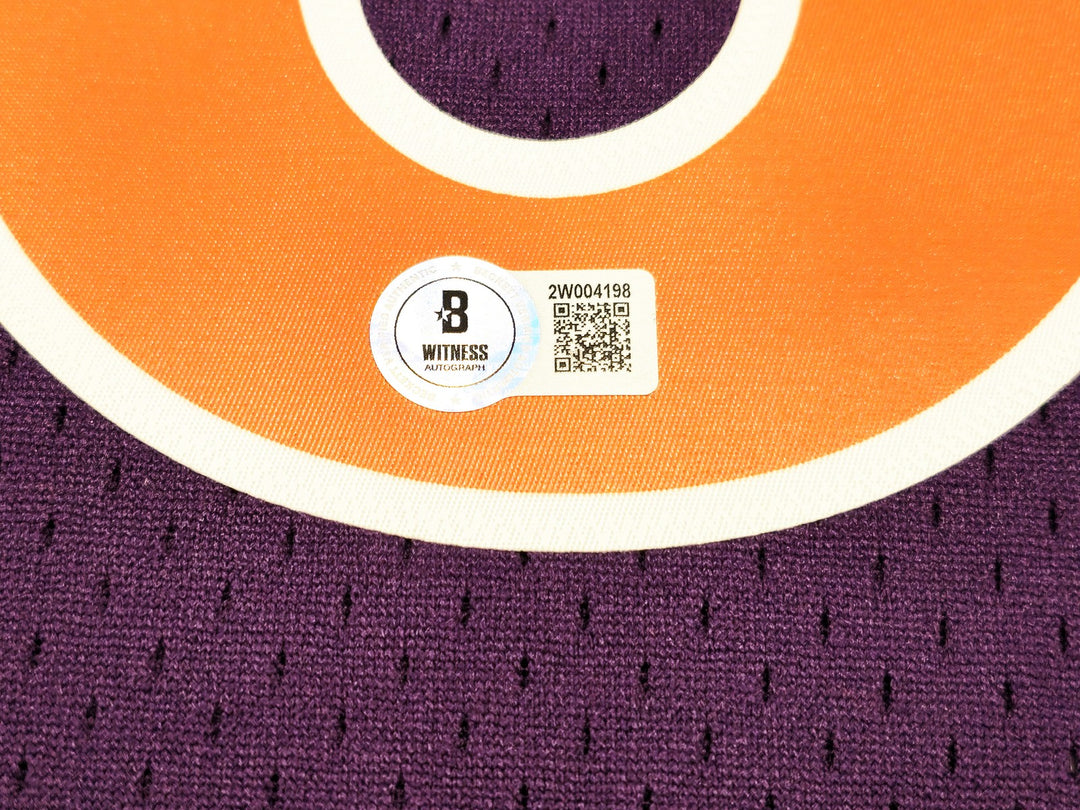 Suns Steve Nash Auto Purple Auth Mitchell Ness 05-06 HWC Swingman Jersey XL BAS