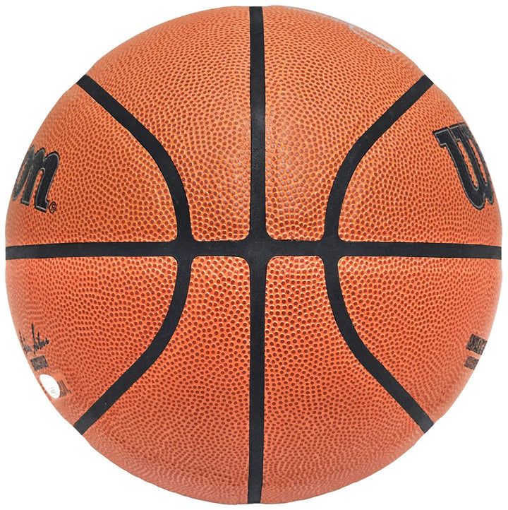 Larry Bird Signed Authentic Series I/O Indoor/Outdoor Basketball Celtics JSA