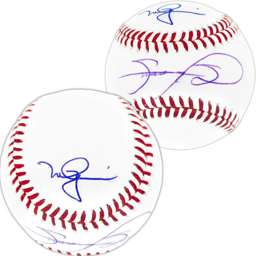 Sammy Sosa & Mark McGwire Auto MLB Baseball Cubs St. Louis Cardinals Beckett Wit