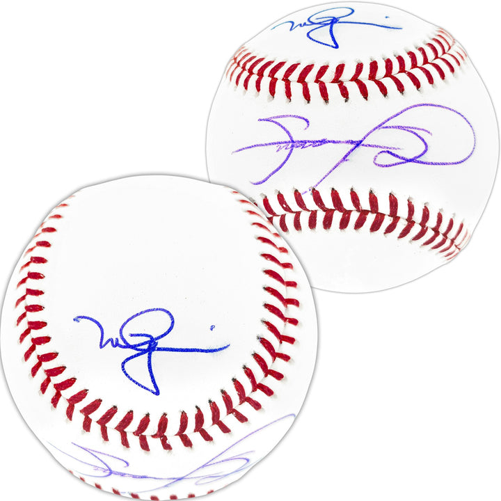 Sammy Sosa & Mark McGwire Auto MLB Baseball Cubs St. Louis Cardinals Beckett Wit